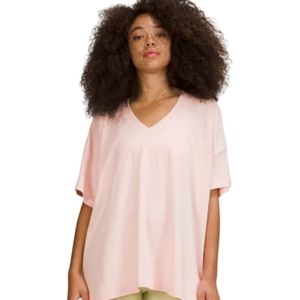 LULULEMON Side Tie V-Neck Tee